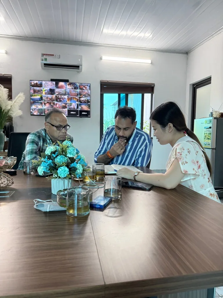 HCPLY client visit plywood factory Vietnam 006