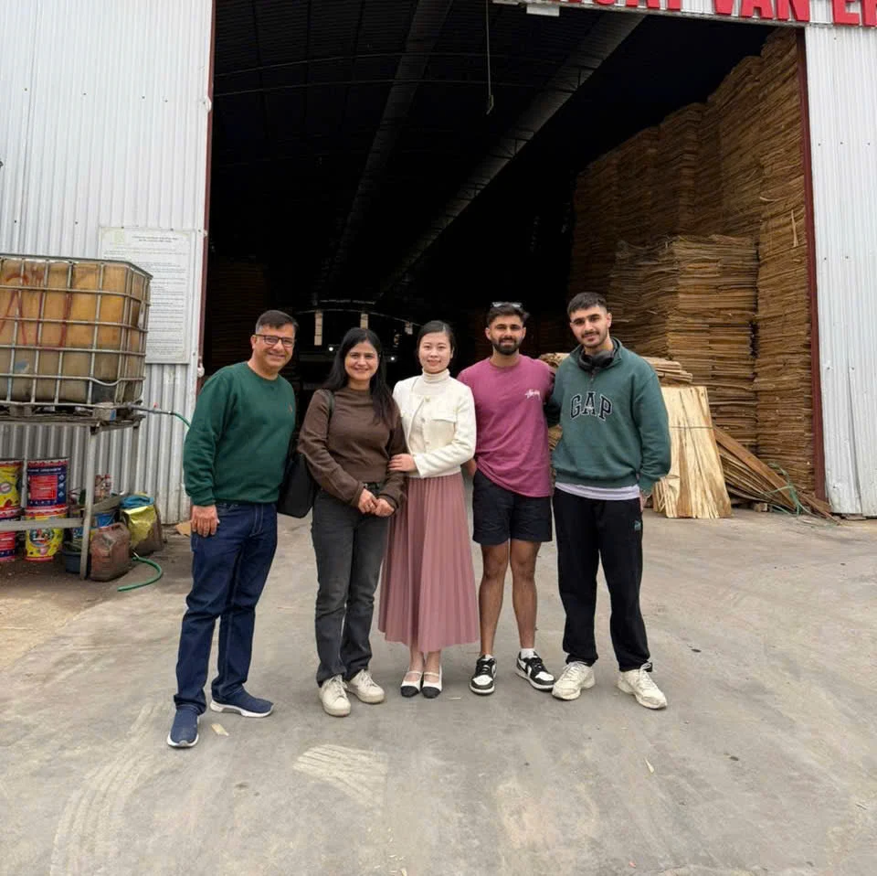 International buyers plywood factory HCPLY visit 025