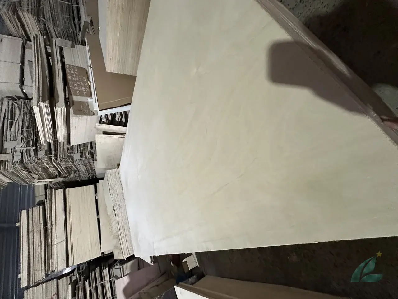 Birch plywood Vietnam vertical stack export shipment HCPLY