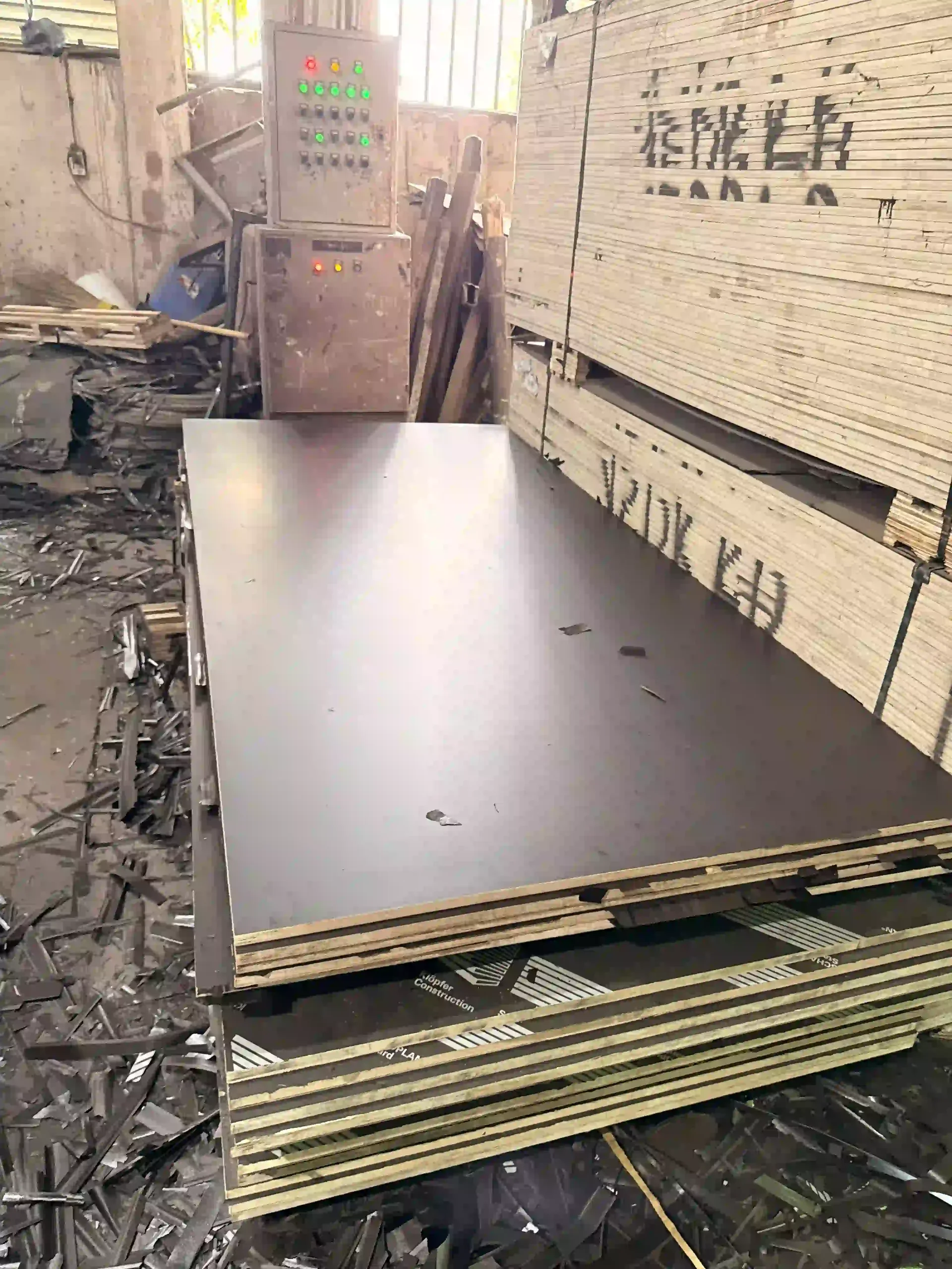 Film faced plywood Vietnam black brown export factory hcply 058