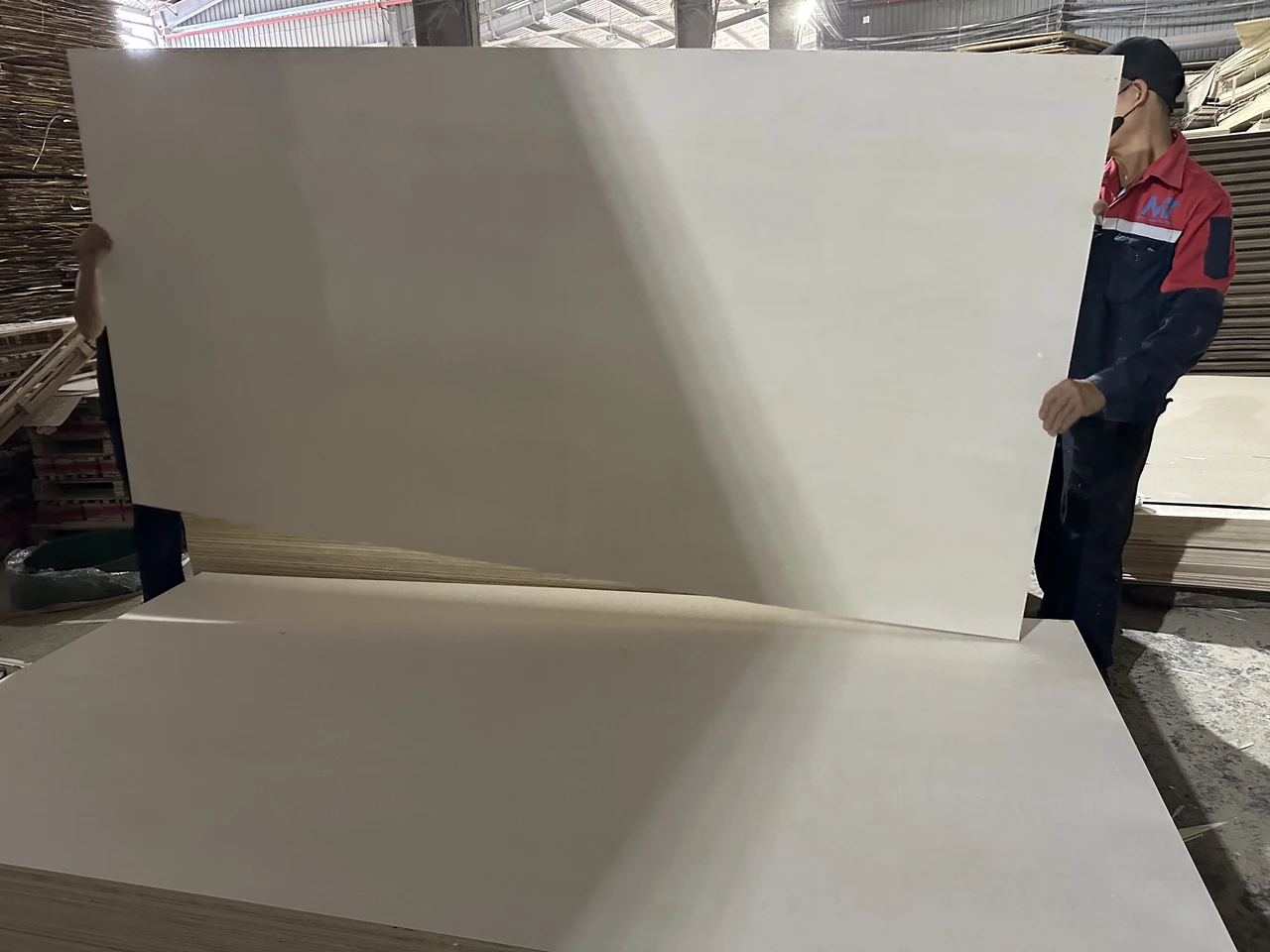 Poplar plywood Vietnam white core export hcply 046