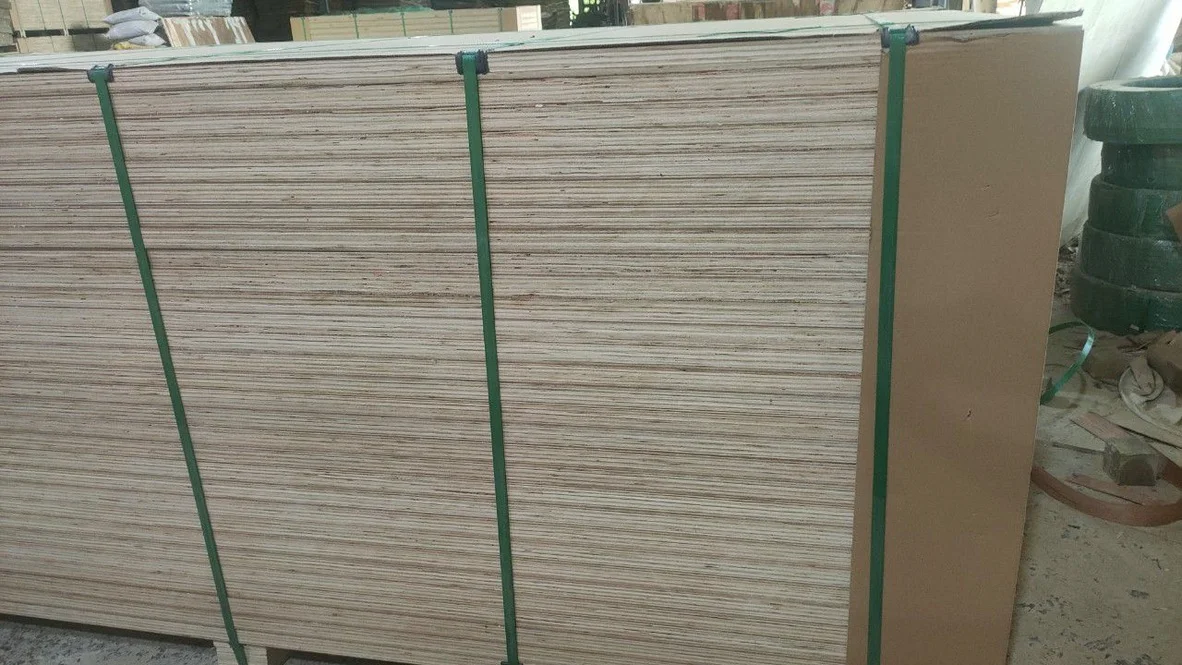 Eucalyptus core premium plywood edge inspection — HCPLY Vietnam export quality
