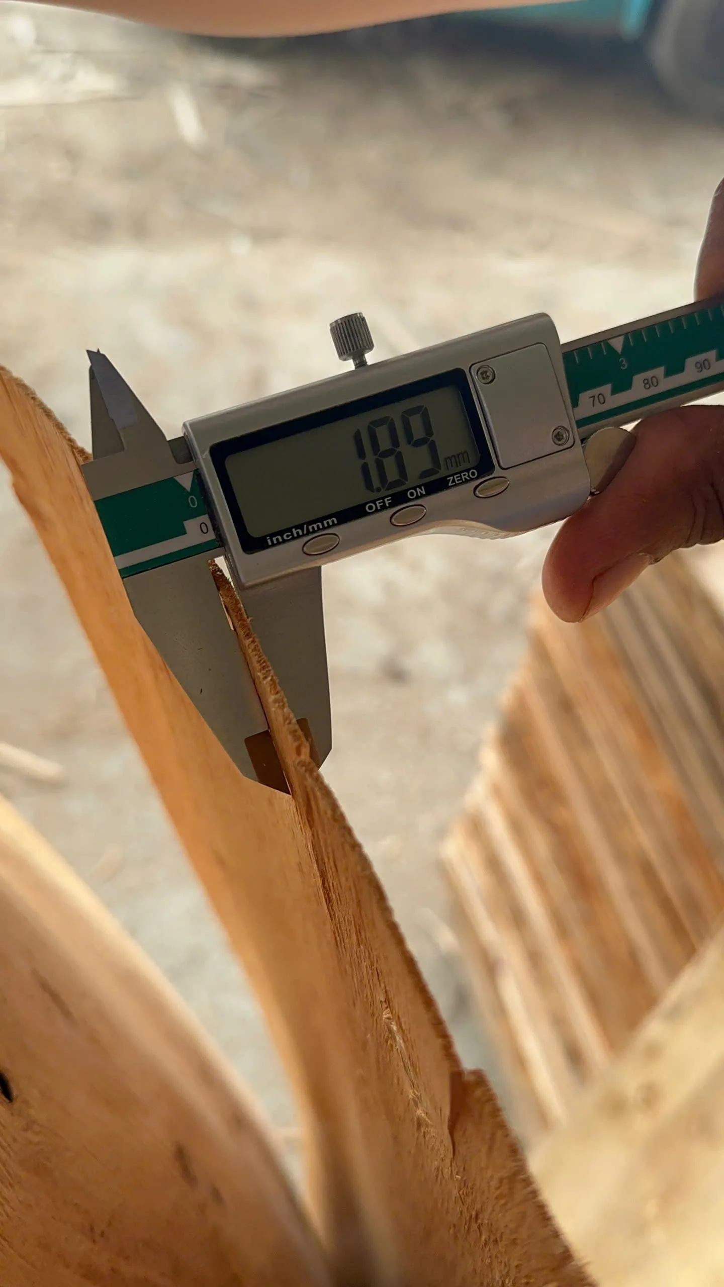 QC core veneer inspection plywood HCPLY factory