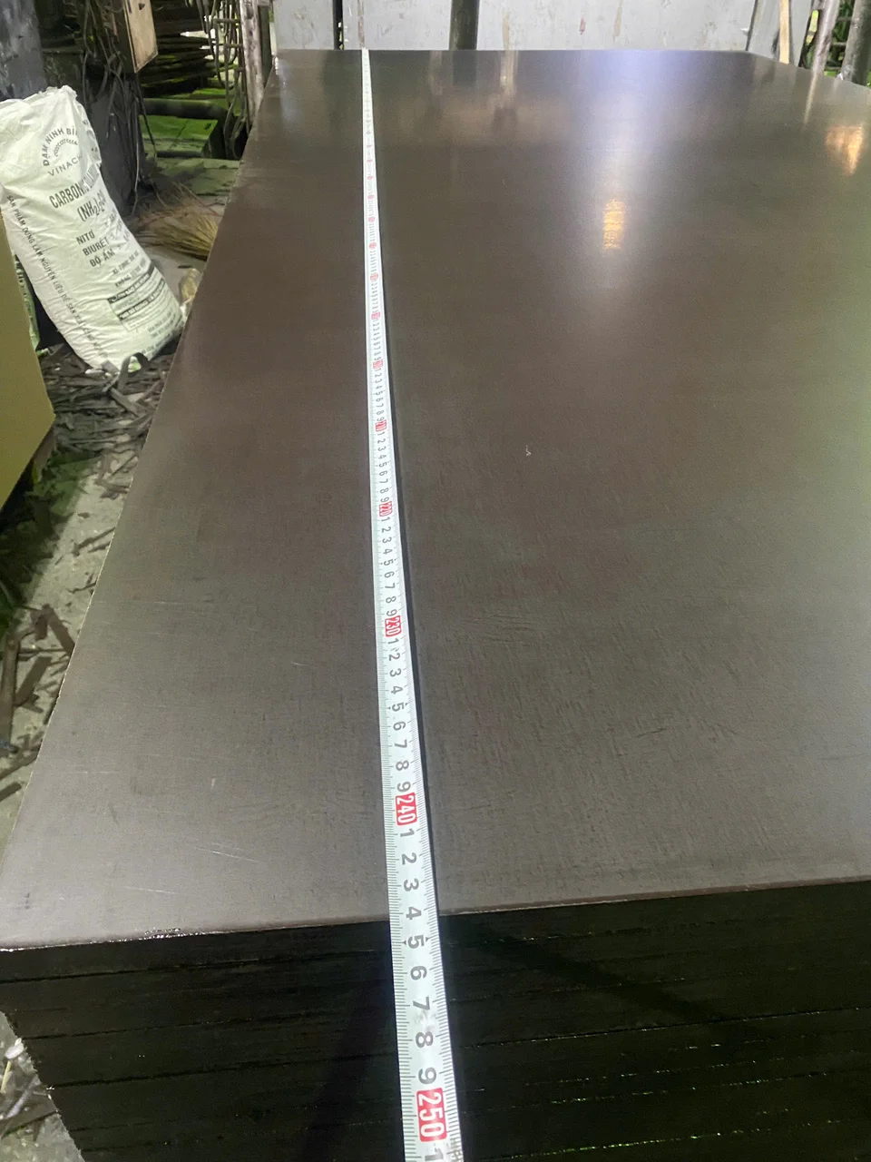 Quality inspection 11mm thin plywood panel HCPLY factory